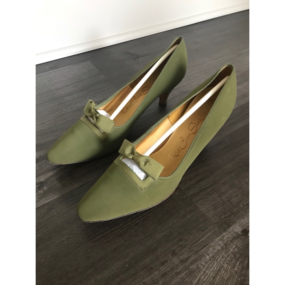 Vintage Red Cross Heels